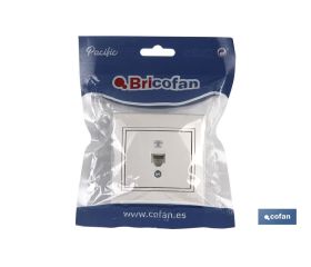 BASE TELEFONO EMPOTRAR BLANCA MODELO PACIFIC