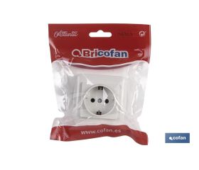 BASE BIPOLAR SUPERFICIE MODELO ATLANTIS 16A. BLANCO