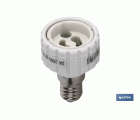 PORTALAMPARAS ADAPTADOR E14 - GU10