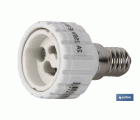 PORTALAMPARAS ADAPTADOR E14 - GU10