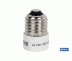 PORTALAMPARAS ADAPTADOR E27 - E14