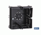 CAJA EMPOTRAR MECANISMOS UNIVERSAL 67X77X42 5 ENTRADAS TUBO
