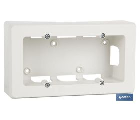 ZÓCALO SUPERFICIE 94X96X43 PARA 1 ELEMENTO. BLANCO