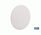 Tapa con garra metálica | Apta para caja de 6 entradas de tubo ø 32 mm | Medidas 106 x 37 mm