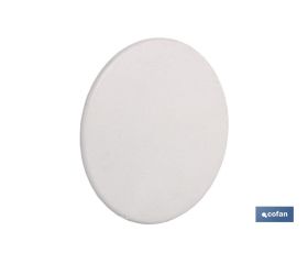 Tapa con garra metálica | Apta para caja de 6 entradas de tubo ø 32 mm | Medidas 106 x 37 mm