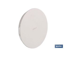 Tapa roscada | Apta para caja de empotrar de tubo ø 25 mm | Medidas 80 x 32 mm