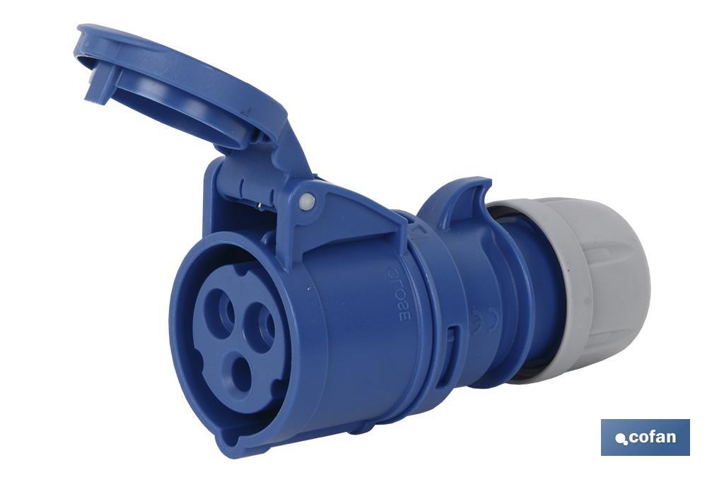 BASE INDUSTRIAL IP44 16A 230V