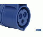 BASE INDUSTRIAL IP44 16A 230V