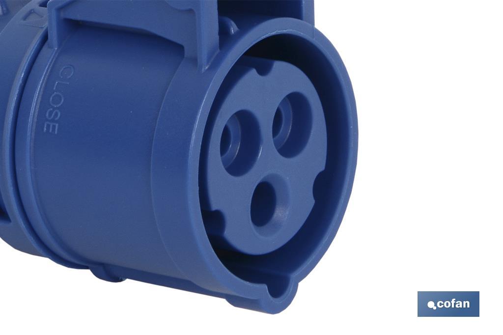 BASE INDUSTRIAL IP44 16A 230V