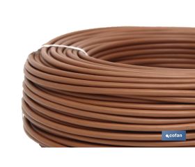 ROLLO CABLE H07V-K 1X1,5MM2 MARRÓN (100M)