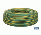 Rollo Cable Eléctrico de 100 m H07V-K | Sección de cable en varias medidas | Color: Verde