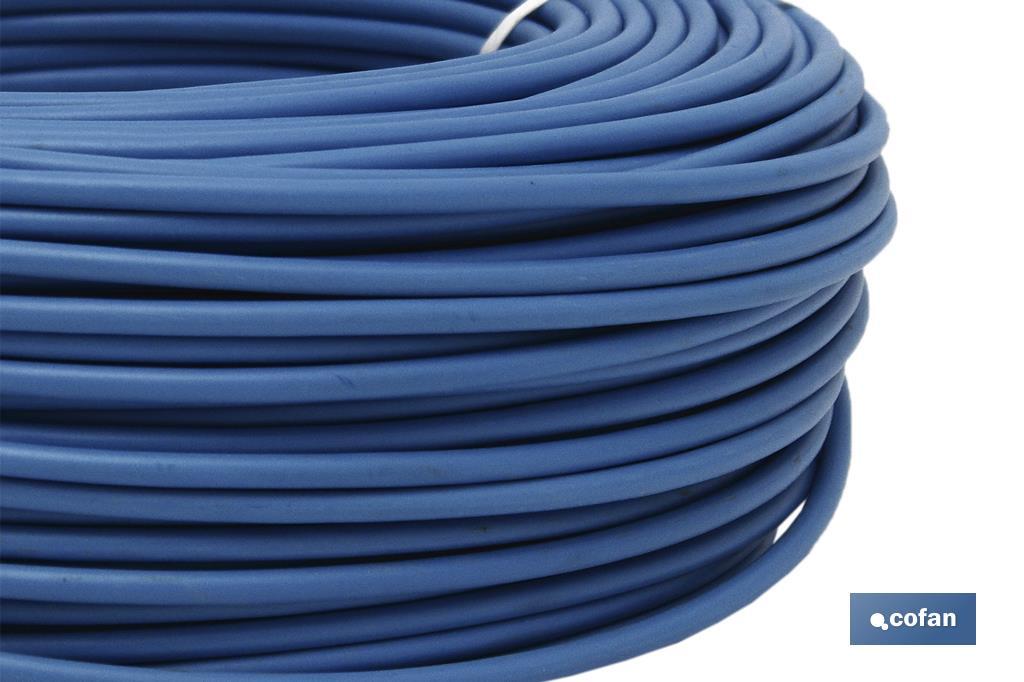ROLLO CABLE H07V-K 1X2,5MM2 AZUL (100M)