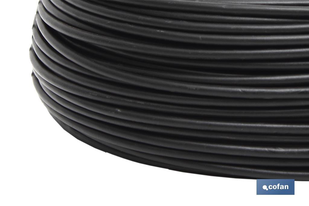 ROLLO CABLE H07V-K 1X2,5MM2 NEGRO (100M)