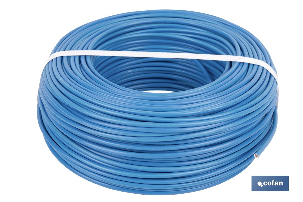 ROLLO CABLE H07V-K 1X4MM2 AZUL (100 M)