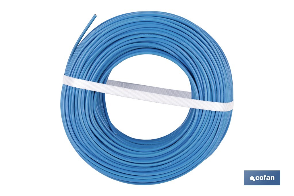 ROLLO CABLE H07V-K 1X4MM2 AZUL (100 M)