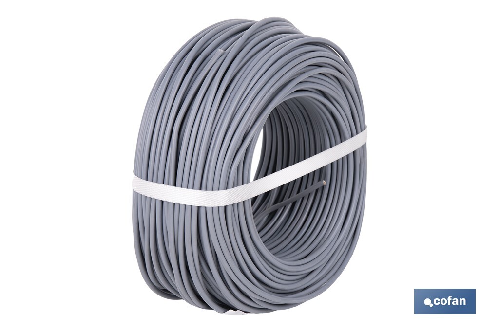 ROLLO CABLE H07V-K 1X4MM2 GRIS (100 M)