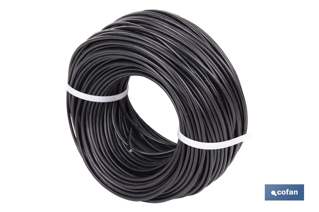 ROLLO CABLE H07V-K 1X4MM2 NEGRO (100 M)
