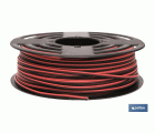 ROLLO 100M CABLE PARALELO ROJO/NEGRO (2X1,5)