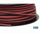 ROLLO 100M CABLE PARALELO ROJO/NEGRO (2X1,5)