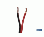 ROLLO 100M CABLE PARALELO ROJO/NEGRO (2X0,75)