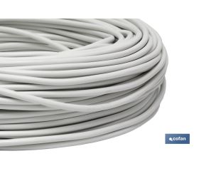 ROLLO 100M MANGUERA BLANCO H05VV-F (2X1MM)