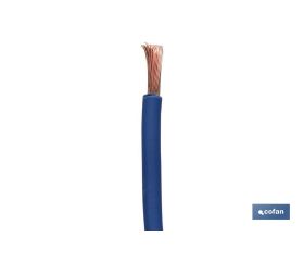 ROLLO CABLE H07V-K 1X6MM2 AZUL (100M)