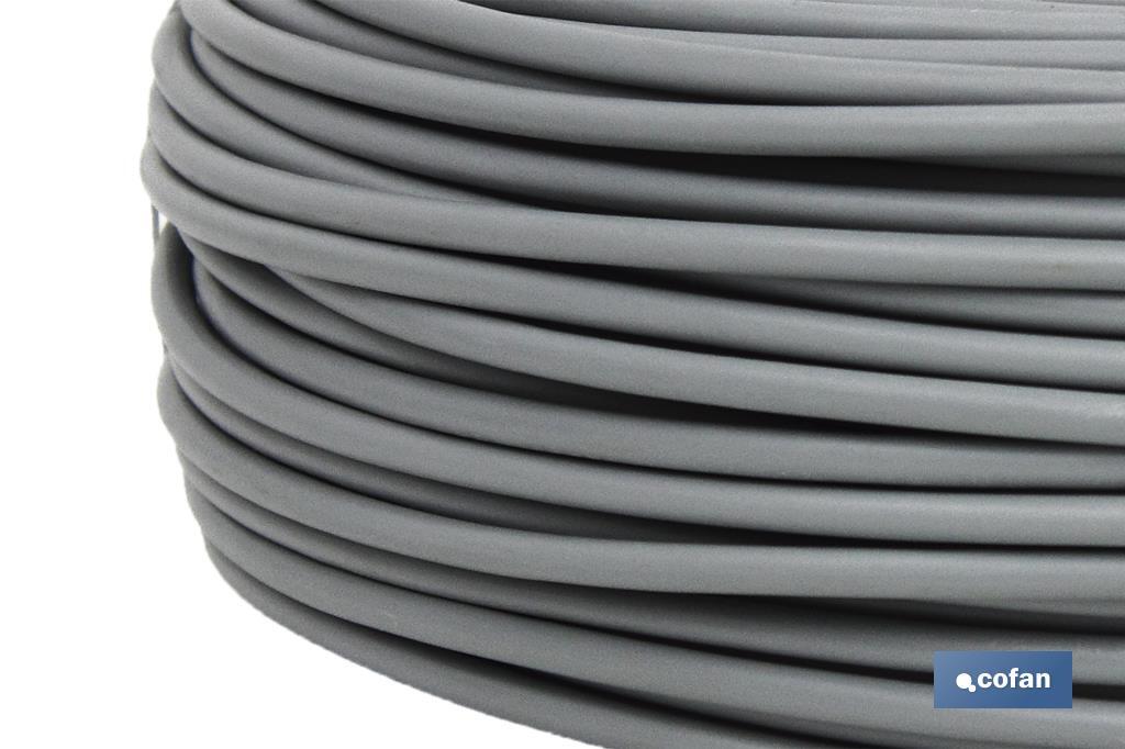 ROLLO CABLE H07V-K 1X6MM2 GRIS (100M)