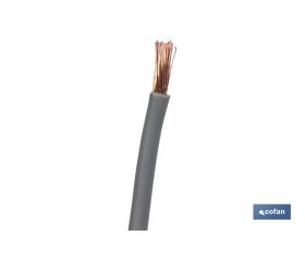 ROLLO CABLE H07V-K 1X6MM2 GRIS (100M)