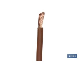 ROLLO CABLE H07V-K 1X6MM2 MARRÓN (100M)