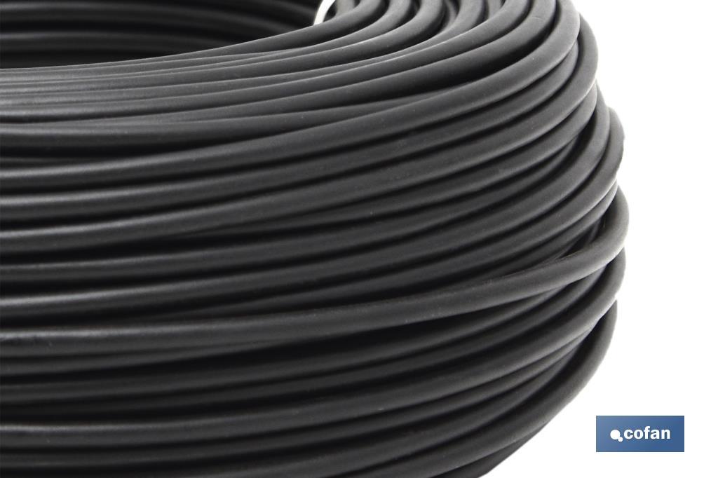 ROLLO CABLE H07V-K 1X6MM2 NEGRO (100M)