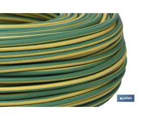 ROLLO CABLE H07V-K 1X6MM2 AMAR/VER (100M)