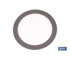 Downlight Gris redondo Empotrar