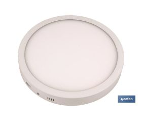 Downlight Blanco redondo Superficie