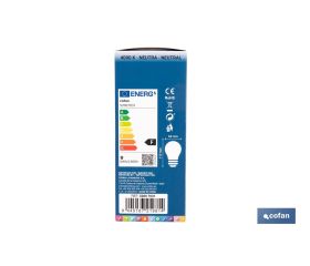 BOMBILLA CLASIC SENSOR E27 8.5W 810LM 4000K