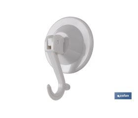 Colgador Ventosa Cierre Seguridad 59mm Diámetro