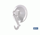 Colgador Ventosa Cierre Seguridad. 77mm diámetro