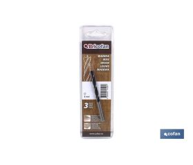 Brocas Bricofan MADERA 3P Blíster