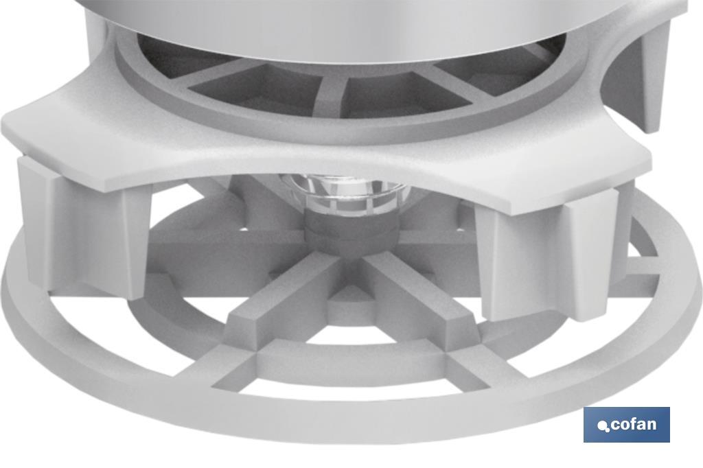 PULSADOR CROMADO PARA MECANISMO INTERRUMPIBLE CANDABA