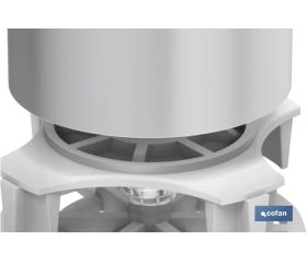 PULSADOR CROMADO PARA MECANISMO INTERRUMPIBLE CANDABA