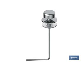 Tirador con Varilla en Ángulo | Modelo Tigris | Fabricado en ABS de alta Calidad | Se acopla Directamente al Descargador