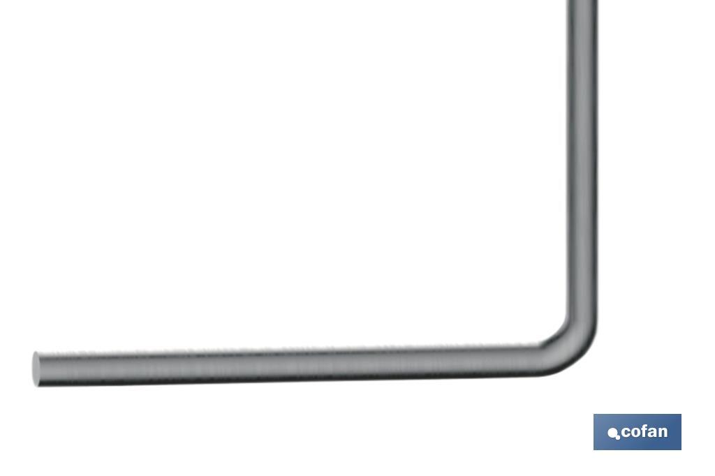 TIRADOR VARILLA EN ÁNGULO DESCARGADOR TIGRIS