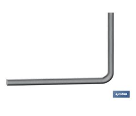 TIRADOR VARILLA EN ÁNGULO DESCARGADOR TIGRIS