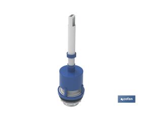 Descargador para WC | Con Tirador | Modelo Tigris | Descargador Universal | Fabricado en Polipropileno y ABS de Alta Calidad