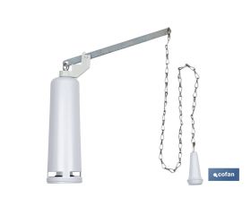 MECANISMO COMPLETO CISTERNA TANQUE ALTO CON GRIFO LATERAL Y DESCARGADOR