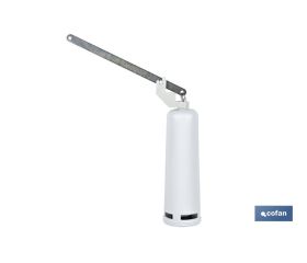 DESCARGADOR CISTERNA TANQUE ALTO CON SOPORTE Y PALANCA