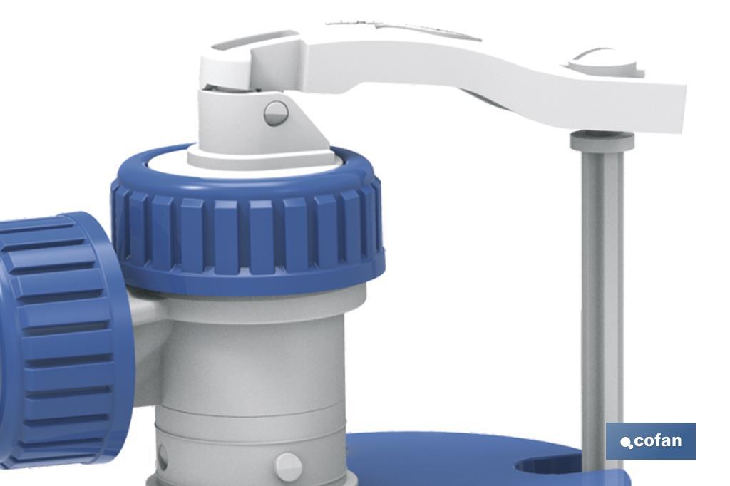 GRIFO DE ALIMENTACIÓN WC LATERAL MODELO KIEV