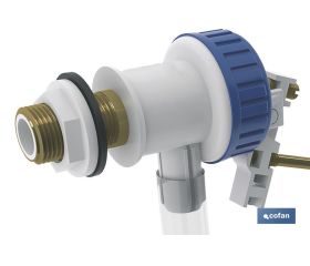 GRIFO DE ALIMENTACIÓN WC LATERAL CON BOYA MODELO DISMAL