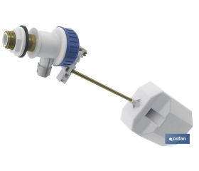 GRIFO DE ALIMENTACIÓN WC LATERAL CON BOYA MODELO DISMAL