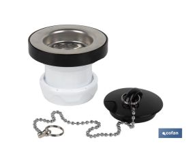 Válvula para Lavabo y Bidé | Fabricada en Polipropileno | Medidas: 1 1/4 o 1 1/2