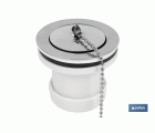 Válvula para Lavabo y Bidé | Medidas: 1 1/4 x 70 o 1 1/2 x 70| Fabricada en Polipropileno